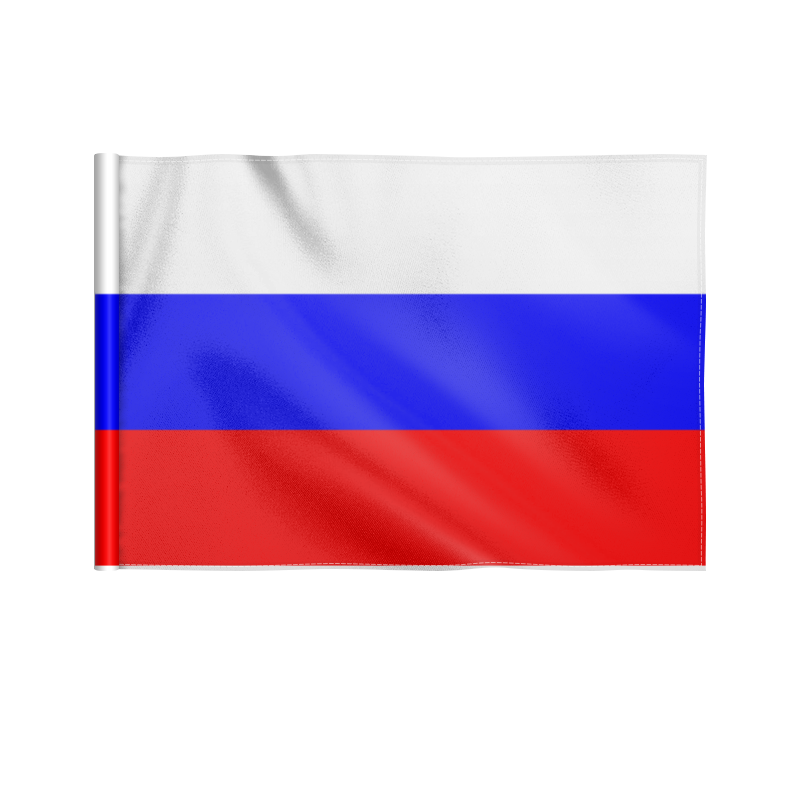 Printio Флаг 22×15 см Россия