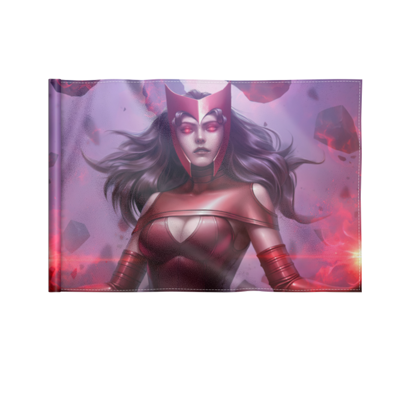 Printio Флаг 22×15 см Алая ведьма / scarlet witch