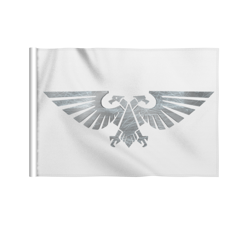 Printio Флаг 22×15 см For the emperor! нашивка двуглавый орел россии 9 0x7 5 см