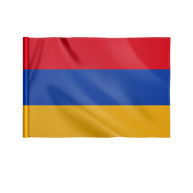 Printio Флаг 22×15 см Флаг армении