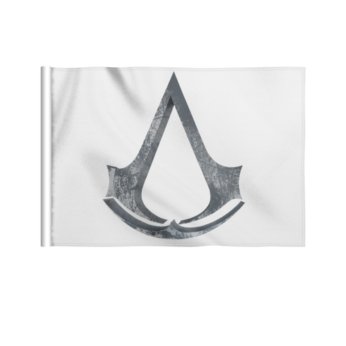 Заказать флаг в Москве. Флаг 22x15 см Assassin’s Creed от GeekFox  - готовые дизайны и нанесение принтов.