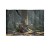 Заказать флаг в Москве. Флаг 22x15 см The last of us 2 от GeekFox  - готовые дизайны и нанесение принтов.