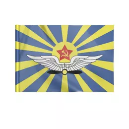 Заказать флаг в Москве. Флаг 22x15 см ВВС СССР от SkyWay Aviation Clothing RUS  - готовые дизайны и нанесение принтов.