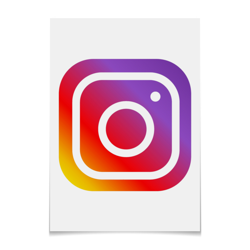 Printio Наклейки-свободная форма Instagram