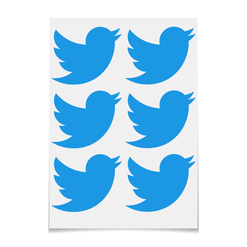 printio наклейки свободная форма твиттер Printio Наклейки-свободная форма Твиттер