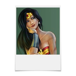 Заказать наклейки в Москве. Наклейки свободной формы Чудо-женщина / Wonder Woman от Jimmy Flash - готовые дизайны и нанесение принтов.