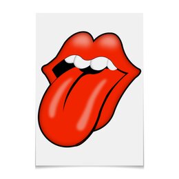 Заказать наклейки в Москве. Наклейки свободной формы The Rolling Stones от Jimmy Flash - готовые дизайны и нанесение принтов.