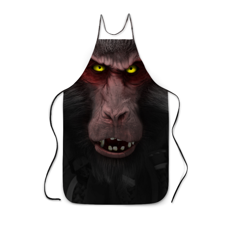 Printio Фартук с полной запечаткой Царь обезьян printio футболка с полной запечаткой мужская царь обезьян