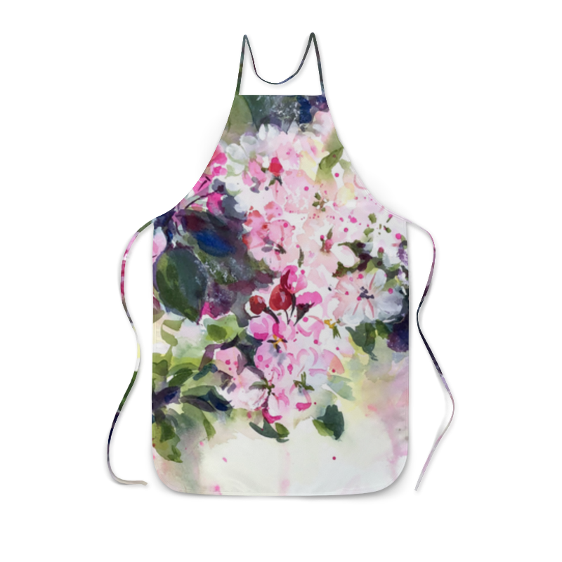 Printio Фартук с полной запечаткой Яблоневый сад printio сумка с полной запечаткой цветущая долина