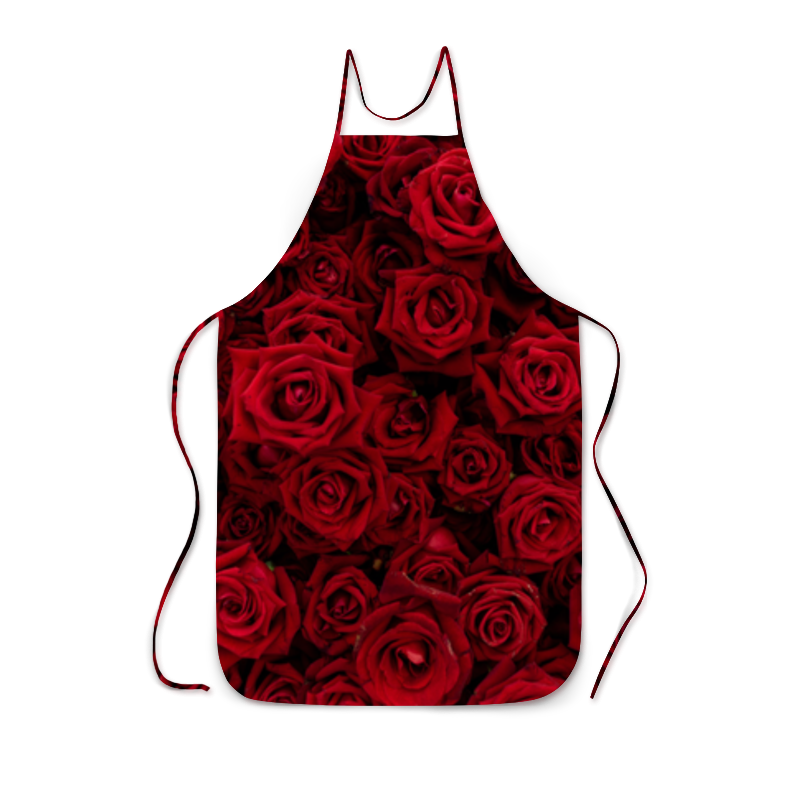 Printio Фартук с полной запечаткой Сад роз printio футболка с полной запечаткой мужская сад роз