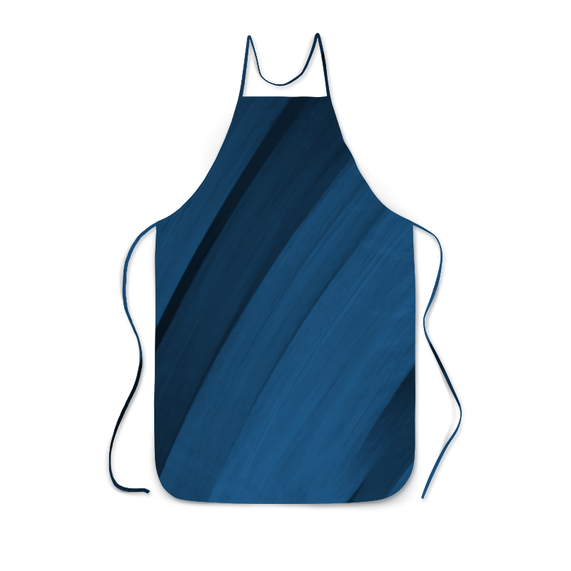 Printio Фартук с полной запечаткой Синяя абстракция printio фартук с полной запечаткой полосатый кот