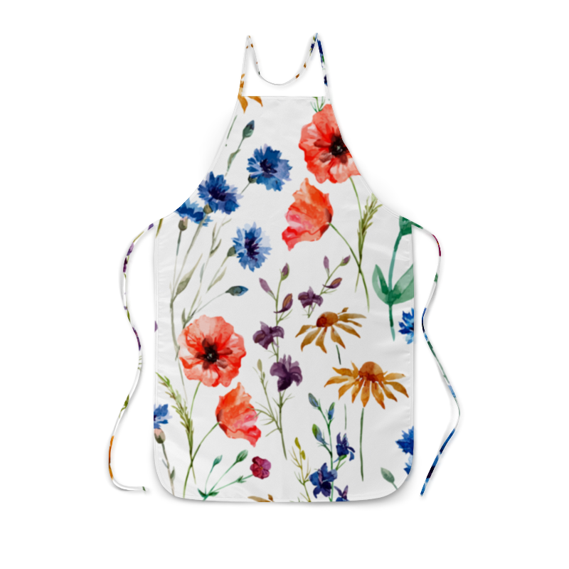 Printio Фартук с полной запечаткой Полевые цветы printio сумка с полной запечаткой полевые цветы