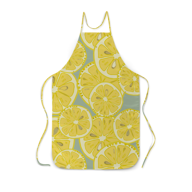 printio сумка с полной запечаткой лимоны с лимонами Printio Фартук с полной запечаткой Лимоны