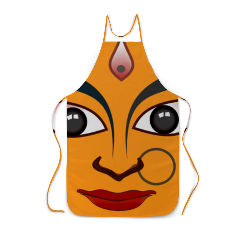 Printio Фартук с полной запечаткой Индийская богиня дурга printio футболка с полной запечаткой женская индийская лавка