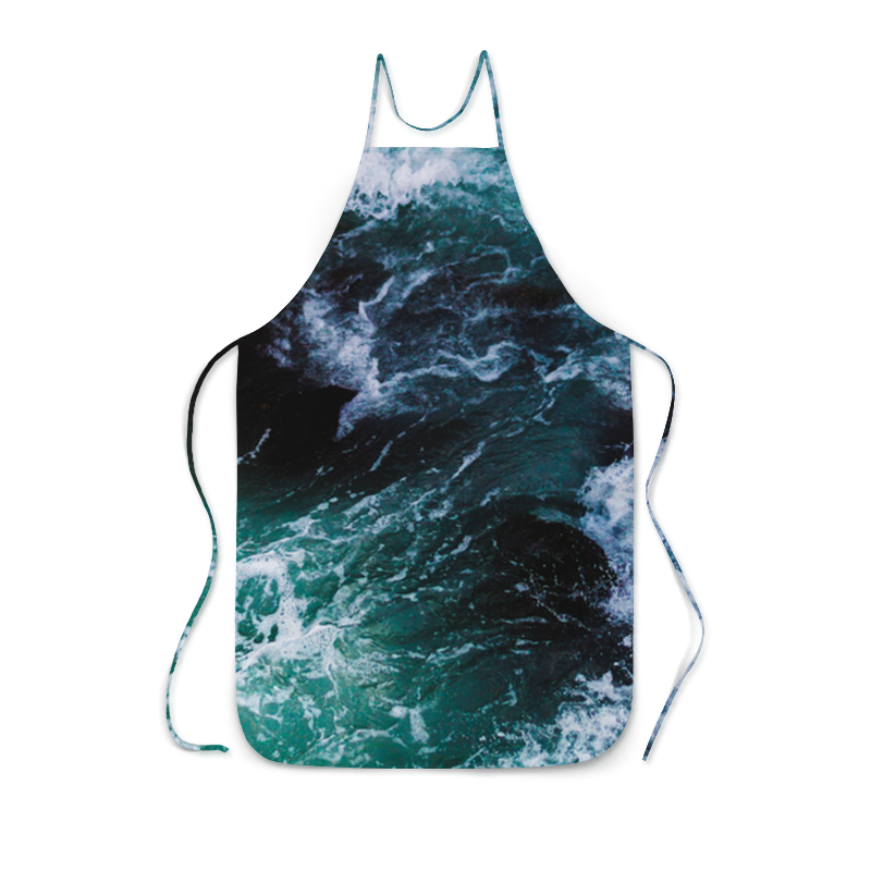 Printio Фартук с полной запечаткой Бескрайнее море printio футболка с полной запечаткой женская бескрайнее море