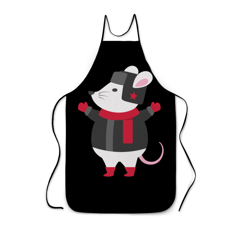 Printio Фартук с полной запечаткой Крыса printio футболка с полной запечаткой женская крыса