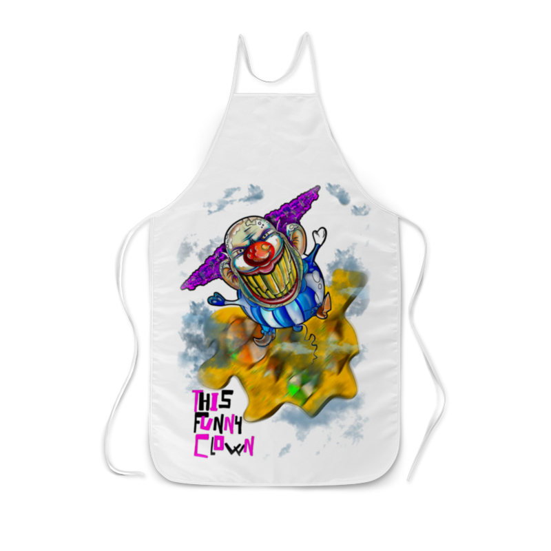 Printio Фартук с полной запечаткой Смешной клоун printio футболка с полной запечаткой для девочек смешной клоун