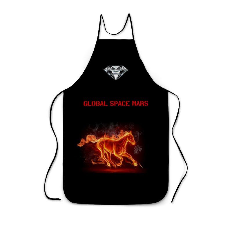 Printio Фартук с полной запечаткой Global space magiс mars (коллекция огонь) printio футболка с полной запечаткой женская global space mаgic mars коллекция 1