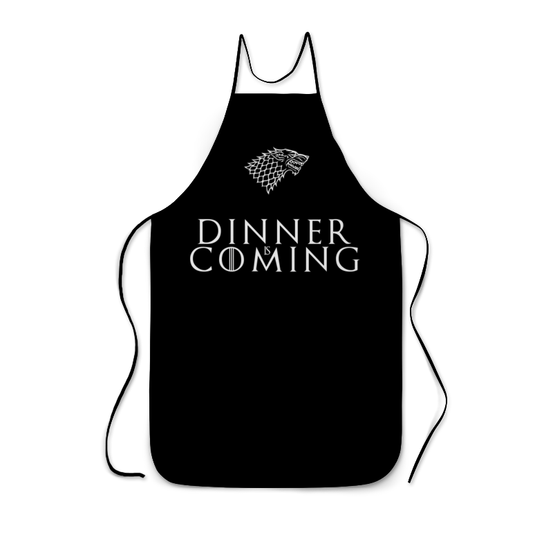 Printio Фартук с полной запечаткой Dinner is coming printio футболка с полной запечаткой мужская winter is coming