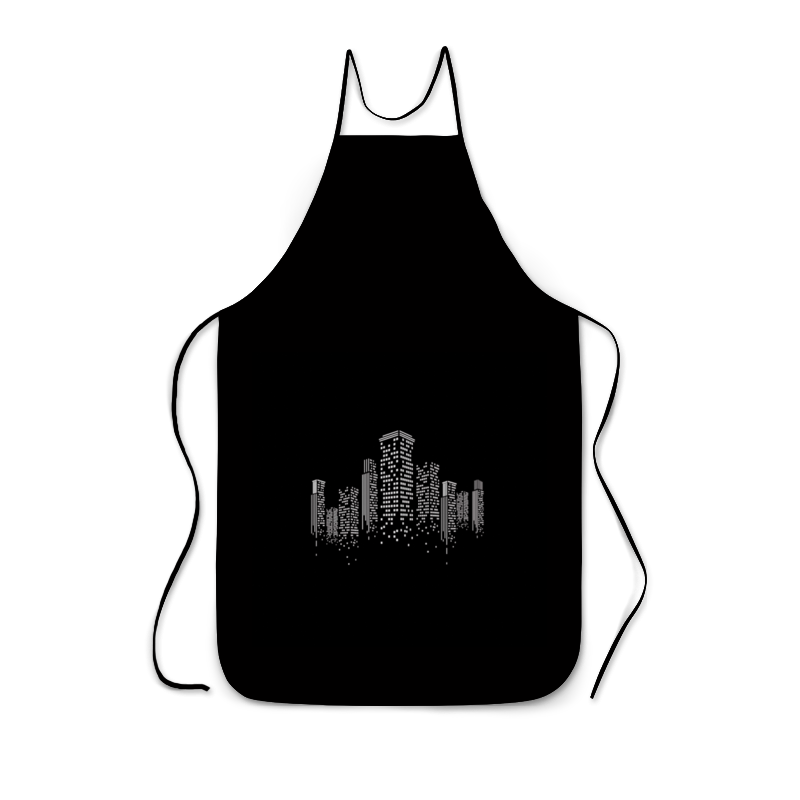 Printio Фартук с полной запечаткой Огни ночного города. printio футболка с полной запечаткой женская огни ночного города