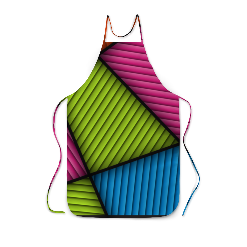 Printio Фартук с полной запечаткой Цветная абстракция printio футболка с полной запечаткой женская разноцветная абстракция