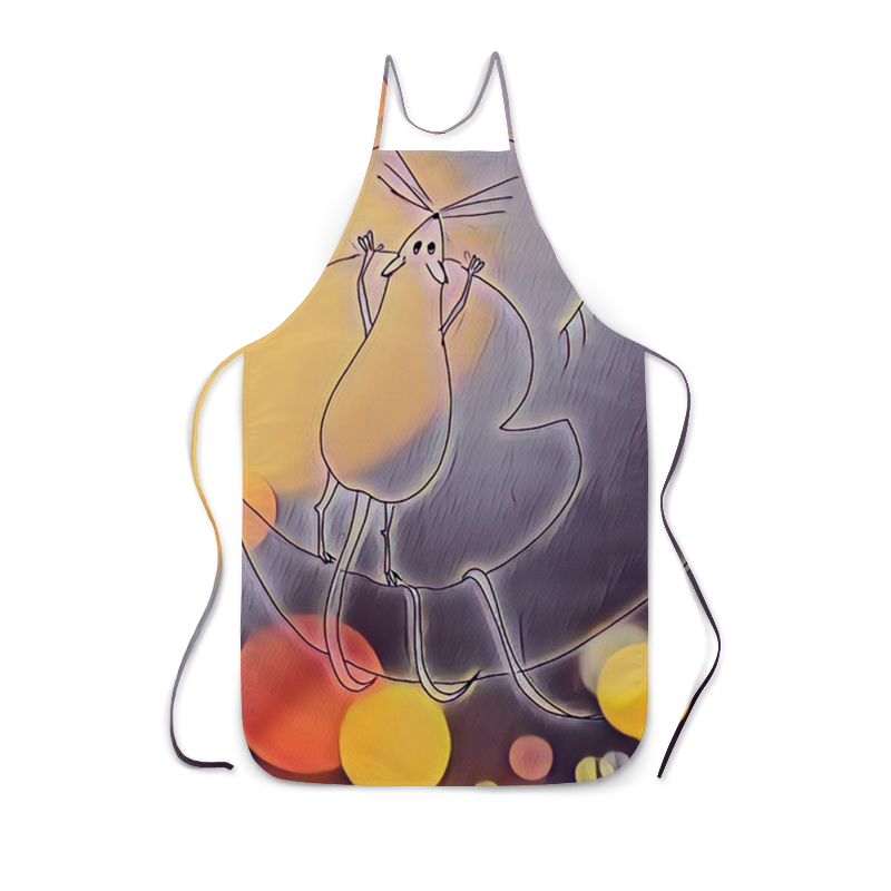 Printio Фартук с полной запечаткой Очень вкусная луна printio футболка с полной запечаткой мужская мышь и сыр