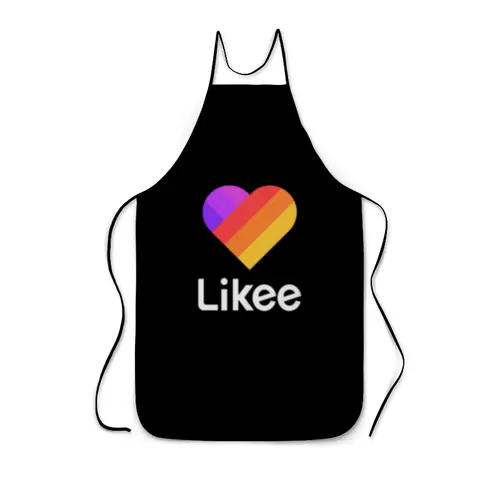 Заказать фартук в Москве. Фартук с полной запечаткой Likee  от DESIGNER   - готовые дизайны и нанесение принтов.