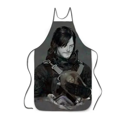 Заказать фартук в Москве. Фартук с полной запечаткой Death Stranding от Дана Столыпина - готовые дизайны и нанесение принтов.