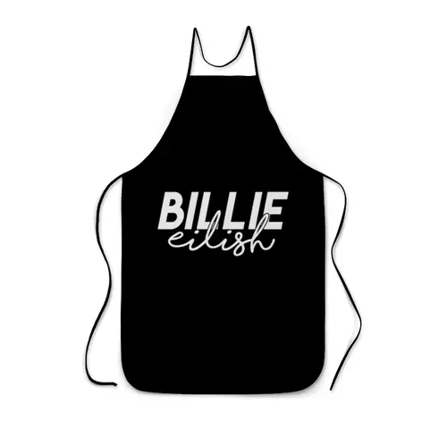 Заказать фартук в Москве. Фартук с полной запечаткой Billie Eilish от DESIGNER   - готовые дизайны и нанесение принтов.