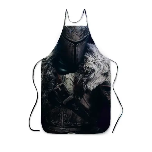 Заказать фартук в Москве. Фартук с полной запечаткой Dark Souls от gohard - готовые дизайны и нанесение принтов.