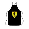 Заказать фартук в Москве. Фартук с полной запечаткой Ferrari  от DESIGNER   - готовые дизайны и нанесение принтов.