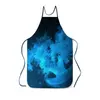 Заказать фартук в Москве. Фартук с полной запечаткой Jellyfish от Дана Столыпина - готовые дизайны и нанесение принтов.