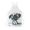 Заказать фартук в Москве. Фартук с полной запечаткой Puggy от Дана Столыпина - готовые дизайны и нанесение принтов.