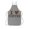 Заказать фартук в Москве. Фартук с полной запечаткой I LOVE COFFEE от Екатерина Смирнова - готовые дизайны и нанесение принтов.