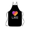 Заказать фартук в Москве. Фартук с полной запечаткой Like  от DESIGNER   - готовые дизайны и нанесение принтов.