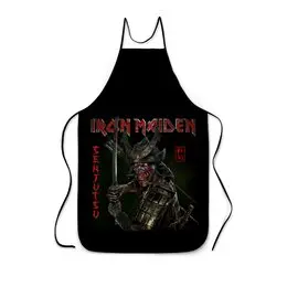 Заказать фартук в Москве. Фартук с полной запечаткой Iron Maiden от Leichenwagen - готовые дизайны и нанесение принтов.