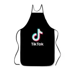 Заказать фартук в Москве. Фартук с полной запечаткой TikTok  от DESIGNER   - готовые дизайны и нанесение принтов.