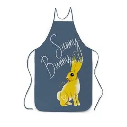 Заказать фартук в Москве. Фартук с полной запечаткой SUNNY BUNNY от ELENA ZHARINOVA - готовые дизайны и нанесение принтов.