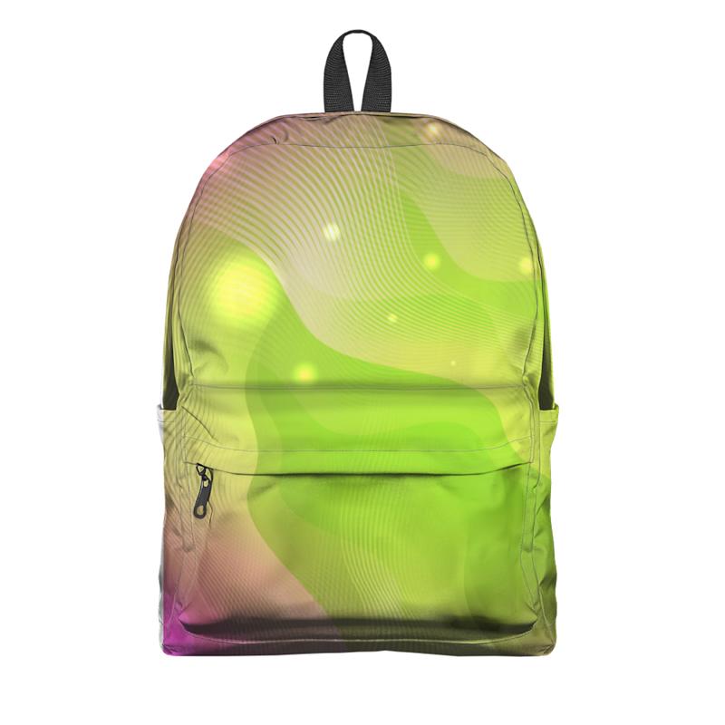 Printio Рюкзак 3D Яркие волнистые линии printio рюкзак мешок с полной запечаткой яркие волнистые линии