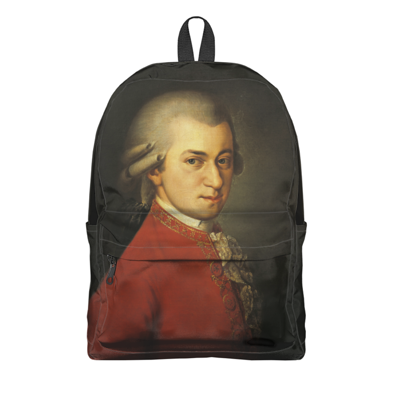 Printio Рюкзак 3D Портрет вольфганга амадея моцарта (кисти крафт) printio сумка с полной запечаткой портрет вольфганга амадея моцарта кисти крафт