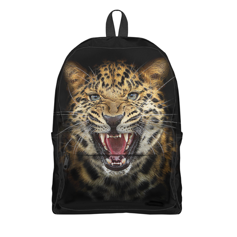 printio рюкзак 3d тигры живая природа Printio Рюкзак 3D Леопард. живая природа
