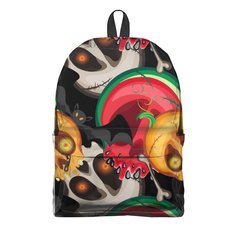 printio рюкзак 3d зевающие тыквы Printio Рюкзак 3D Черепа из овощей и кости)