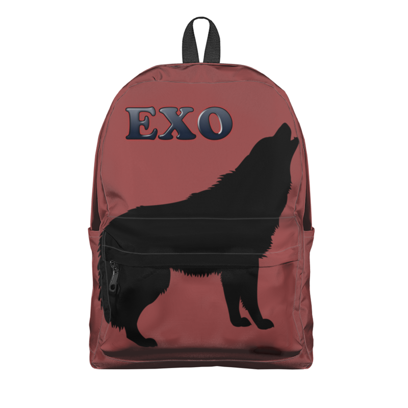 Printio Рюкзак 3D Exo (wolf) красный printio рюкзак 3d exo wolf серый