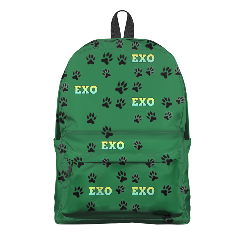 Printio Рюкзак 3D Exo (следы) зеленый printio рюкзак 3d exo wolf серый