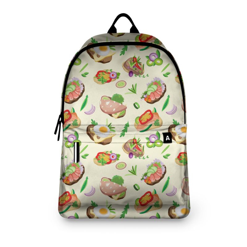 Printio Рюкзак 3D Бутеры)) printio рюкзак 3d аппетитные пироги с ягодами