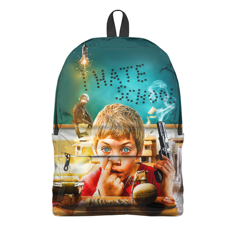 Printio Рюкзак 3D I hate school printio рюкзак 3d as roma school backpack 2021 22