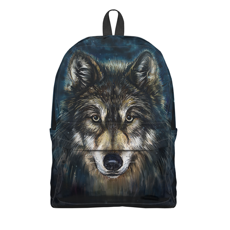 Printio Рюкзак 3D Волки фэнтези. седой волк printio рюкзак 3d волки фэнтези седой волк