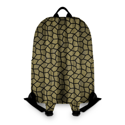 Заказать рюкзак в Москве. Рюкзак 3D Медовая мозаика от Soluvel  - готовые дизайны и нанесение принтов.