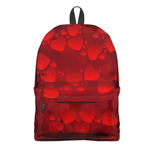 Заказать рюкзак в Москве. Рюкзак 3D сердце от queen  - готовые дизайны и нанесение принтов.
