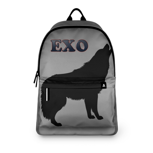 Заказать рюкзак в Москве. Рюкзак 3D EXO (Wolf) серый от nionilla - готовые дизайны и нанесение принтов.